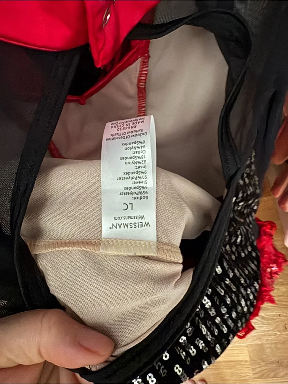 Weissman performance dress